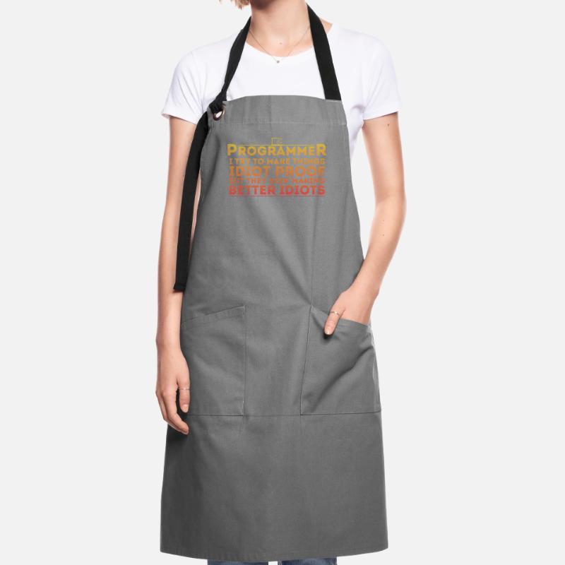 Funny Programmer Humor Computer Coder Programming Artisan Apron