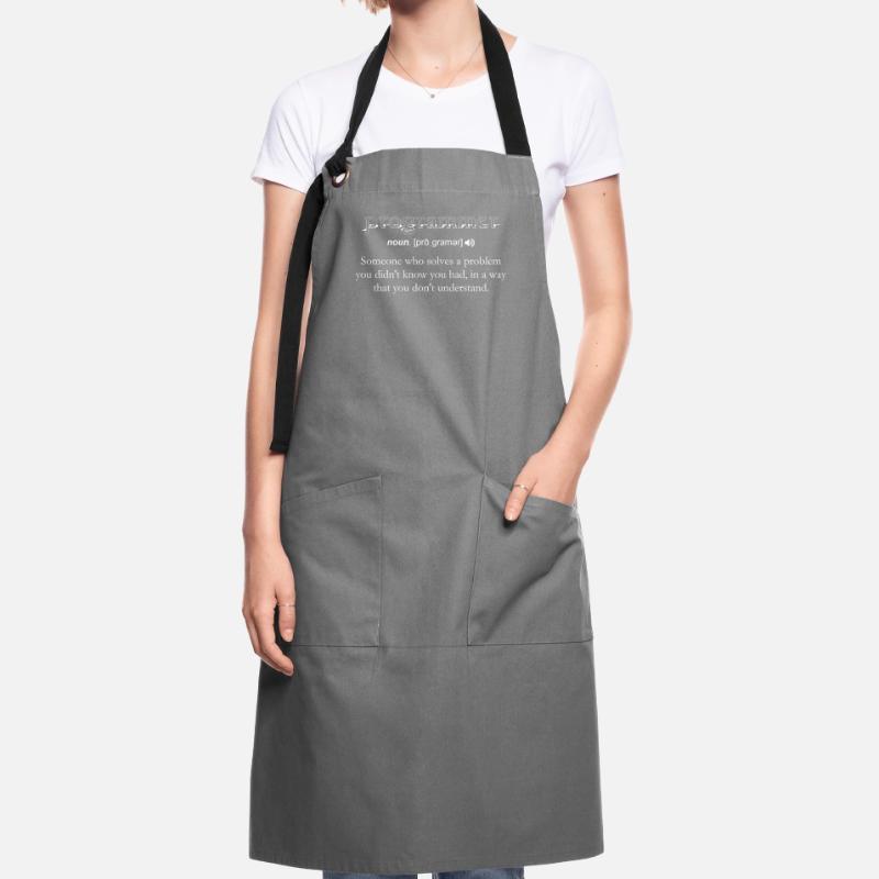 Programmer Funny Definition Coding Humor Computer Artisan Apron