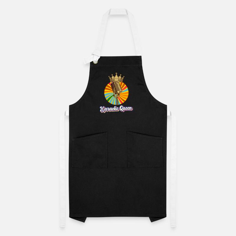 Funny Karaoke Singing Singer Gift Idea Artisan Apron
