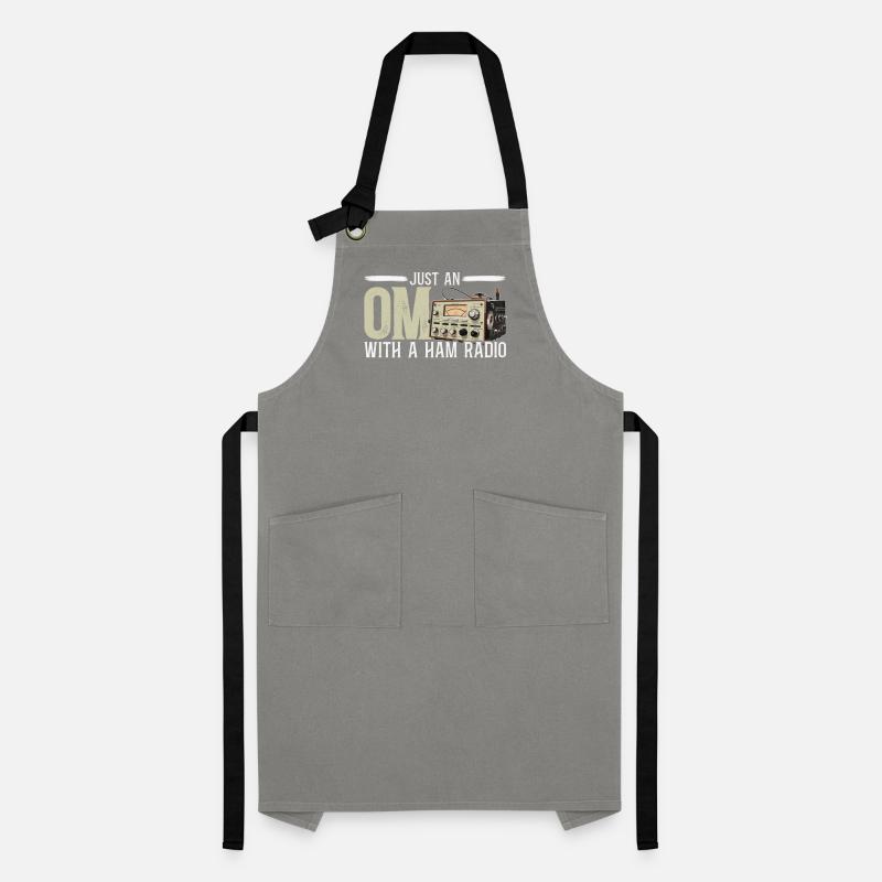 Ham Radio Operator Morse Code Radioactivity Artisan Apron