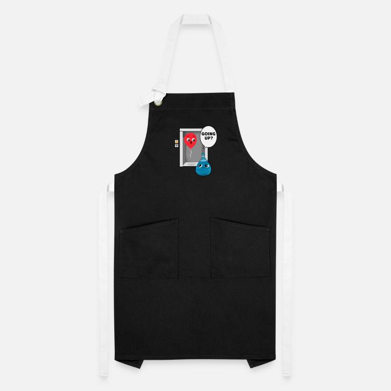 Balloon Elevator Saying Artisan Apron