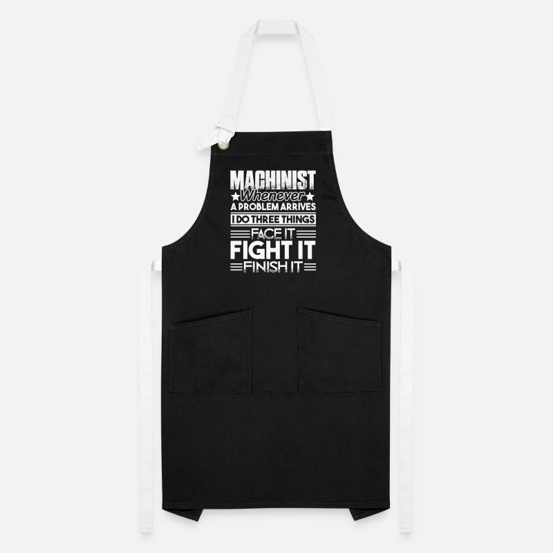 Machinist Machinist Solves Problem Artisan Apron