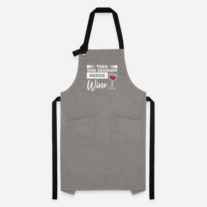 This Web Designer Needs Wine Programming Artisan Apron