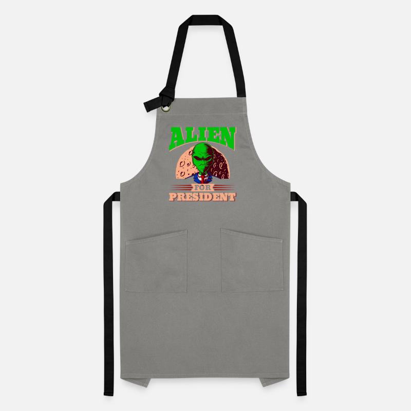 Alien, UFO, UAP, Space, Space Flying Object Artisan Apron