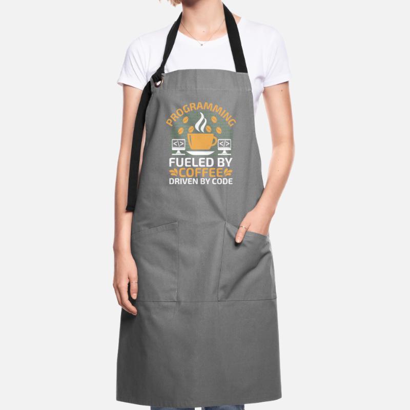 Coffee Coding Programmer Coder Developer Nerd Coff Artisan Apron