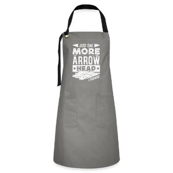 Arrowhead Hunter Archery Arrowhead - Artisan Apron - grey/black - Front - Zoe (177cm)