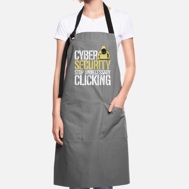 Cyber security hacker hacking Artisan Apron
