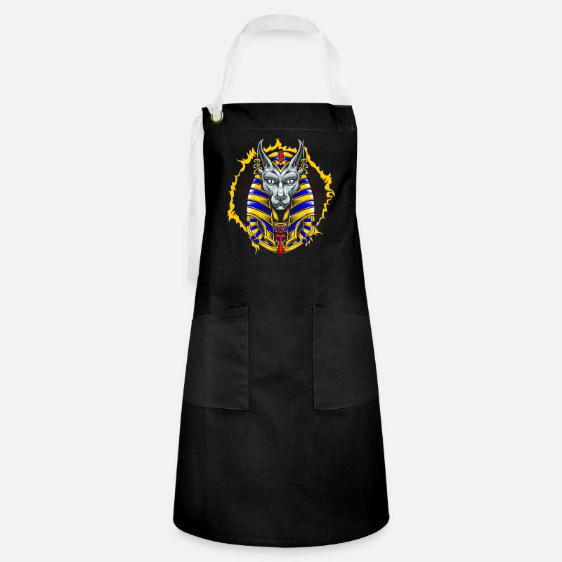 Cerberus - Artisan Apron - black/white