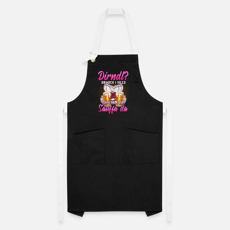 Dirndl Ersatz Kontrastschürze