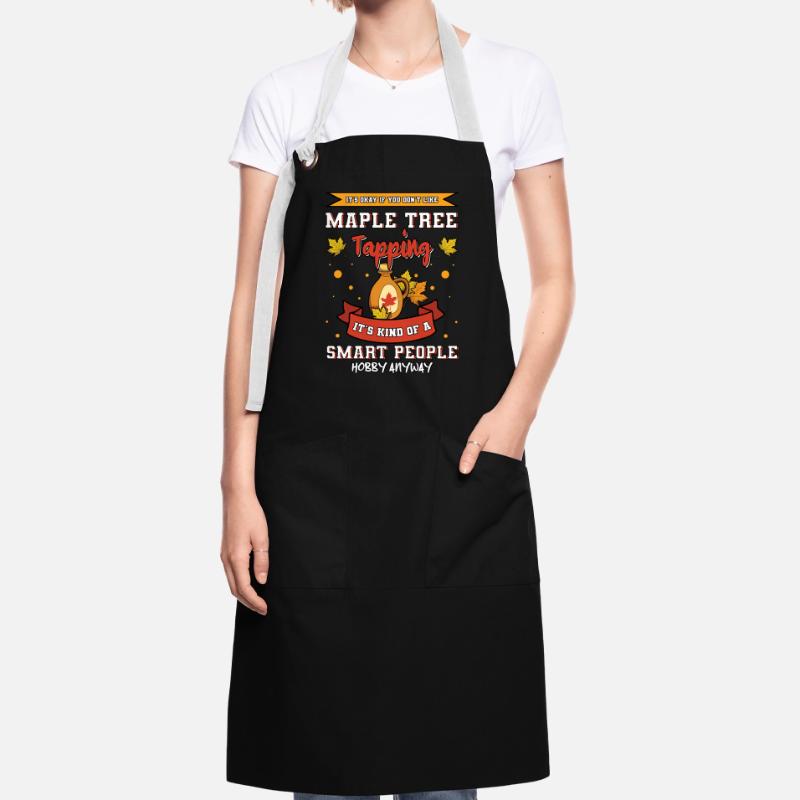 Maple Tree Tapping Maple Tree Maple Leaf Artisan Apron