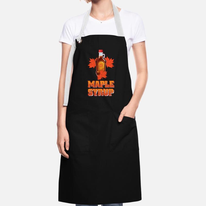 Maple Syrup Maple Tapping Maple Tree Maple Leaf Artisan Apron
