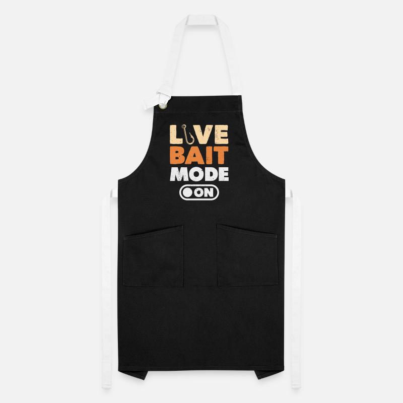 Funny catfish lover flathead fish Artisan Apron