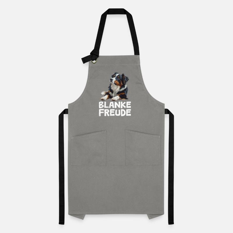 Australian Shepherd BLANKE FREUDE AUSSIE Kontrastschürze