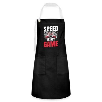 Athletics Athletics Games - Artisan Apron - black/white - Front - Zoe (177cm)