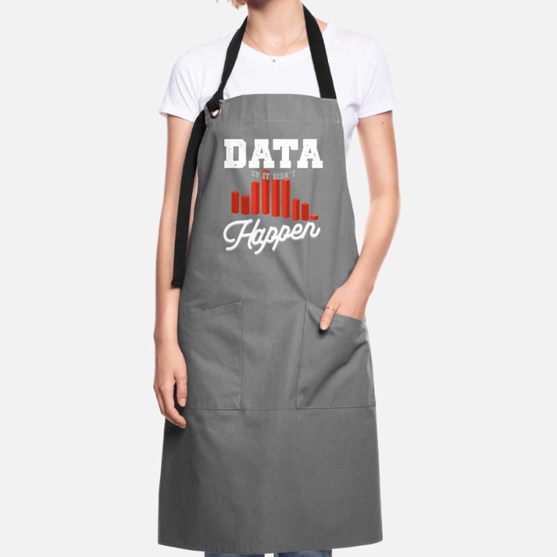 Daten Oder Es Passierte Nicht Big Data Kontrastschürze