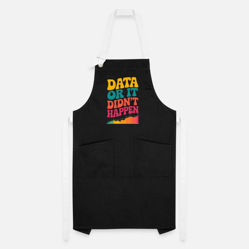 Data Analyst Data Scientist Data Engineer Data Or Kontrastschürze