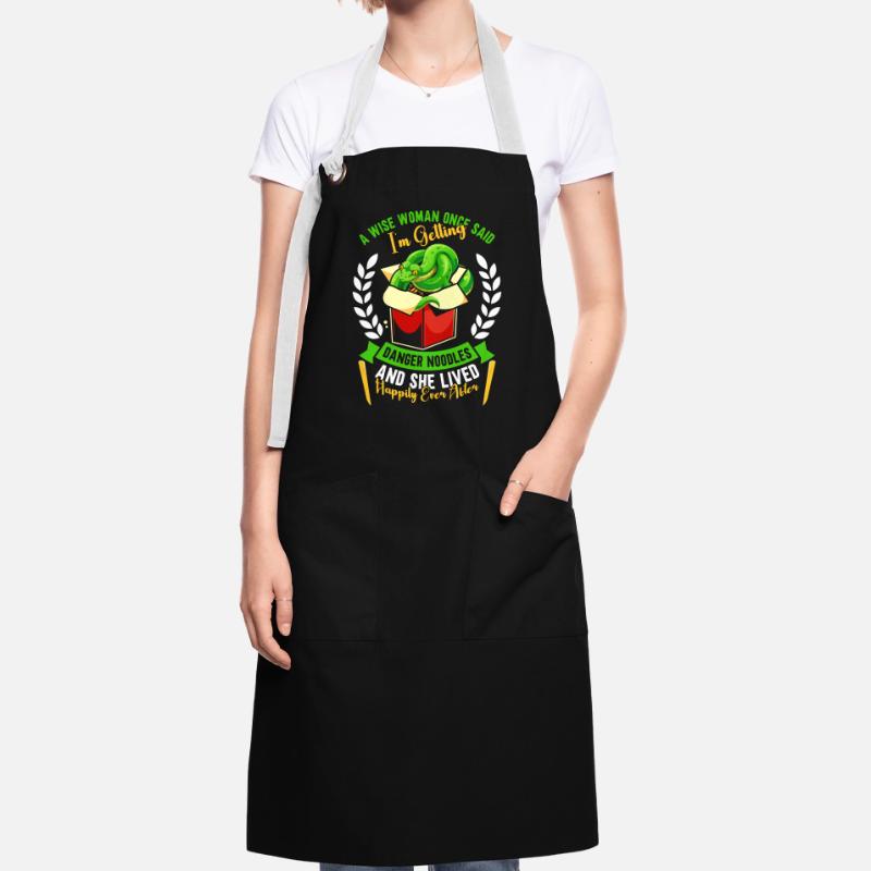 Green Tree Python Artisan Apron