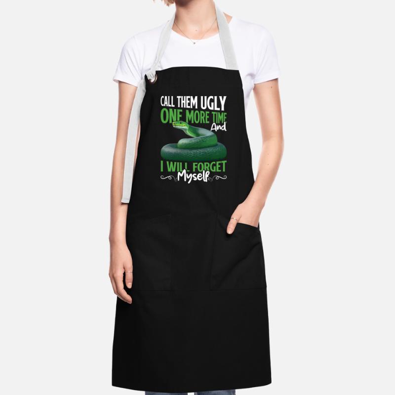 Green Tree Python Artisan Apron