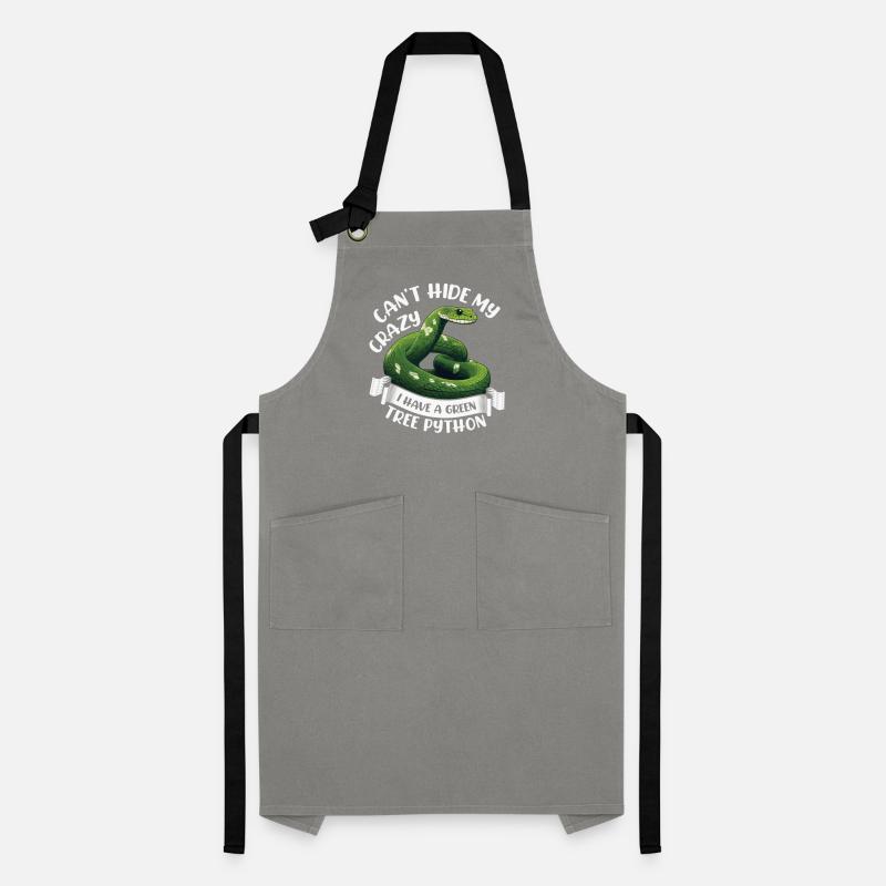Green Tree Python Artisan Apron