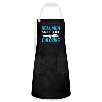 Water Sports Springboard Diver - Artisan Apron - black/white - Front - Zoe (177cm)