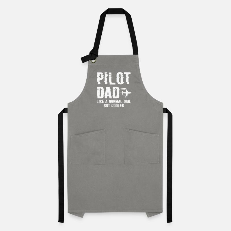 Airplane Dad Pilot Dad Gift Flying & Model Artisan Apron
