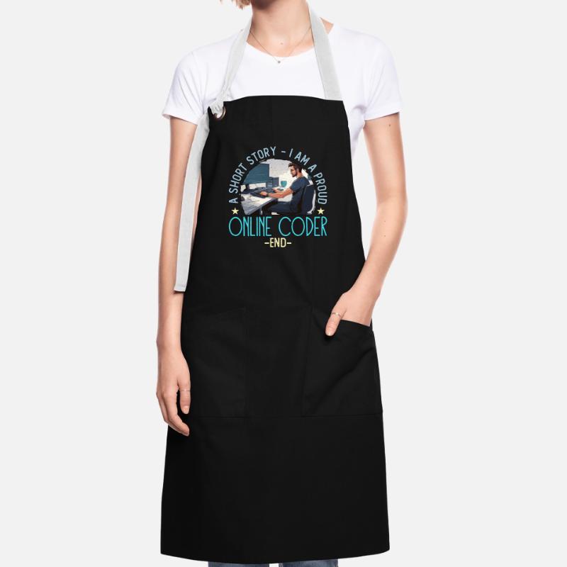 Online Coder A Short Story I Am A Web Developer Kontrastschürze