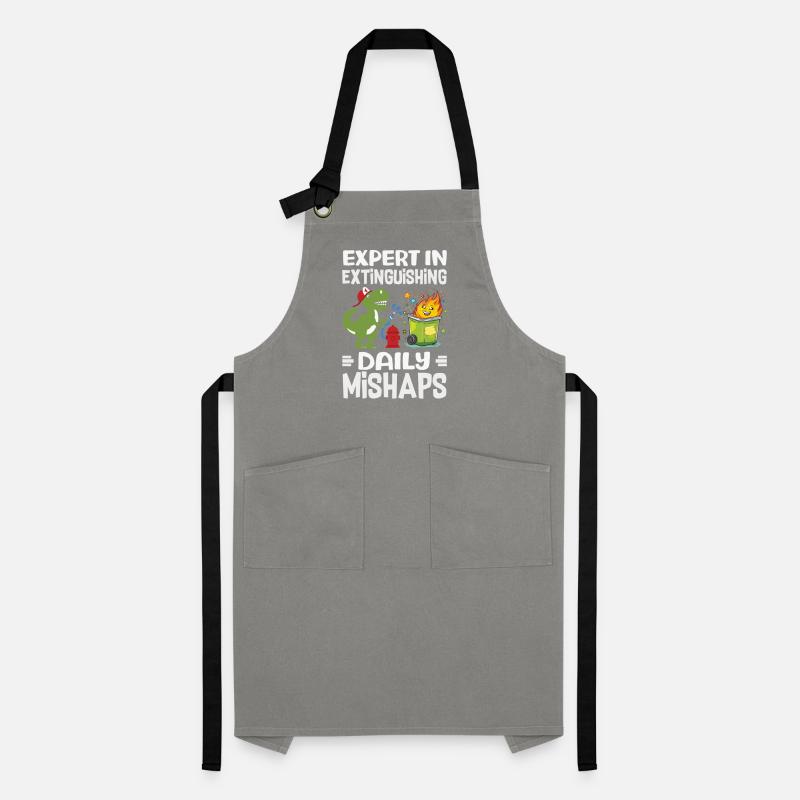 Dumpster Fire Response Team Leader Artisan Apron
