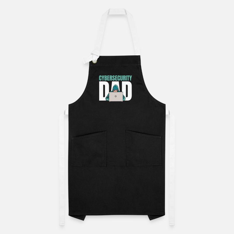 Entwickler Coder Programmierer Papa Kontrastschürze