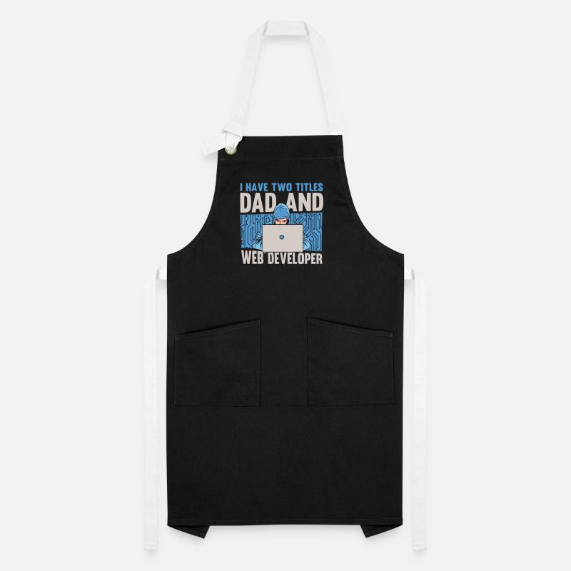 Web Developer Web Developer Father Artisan Apron