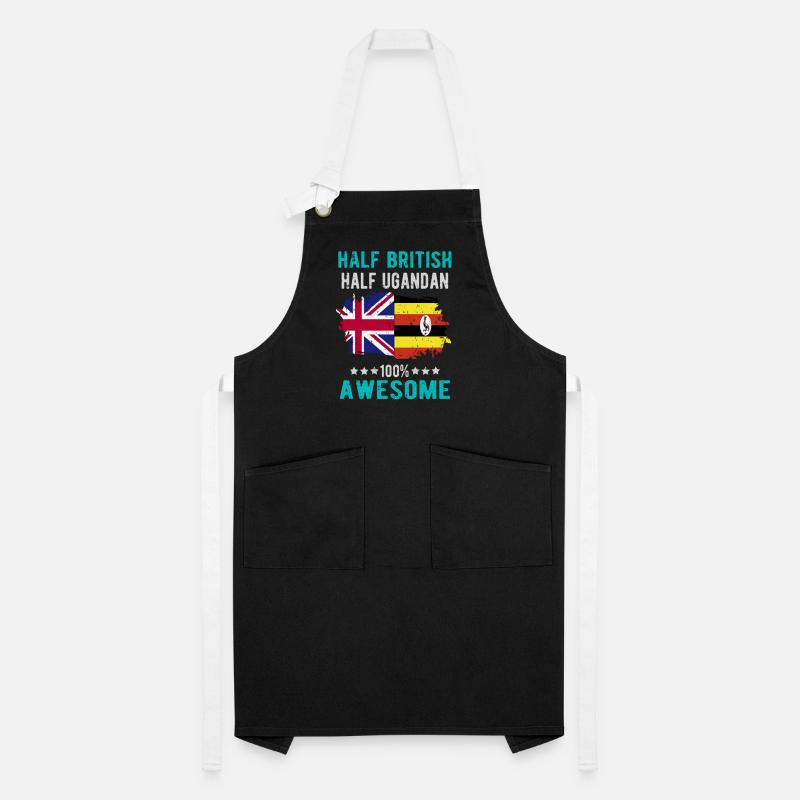 Half British Half Ugandan Artisan Apron