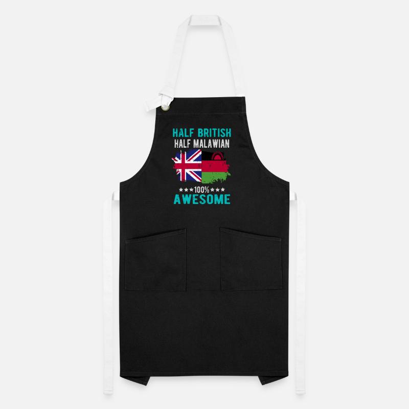 Half British Half Malawi Artisan Apron