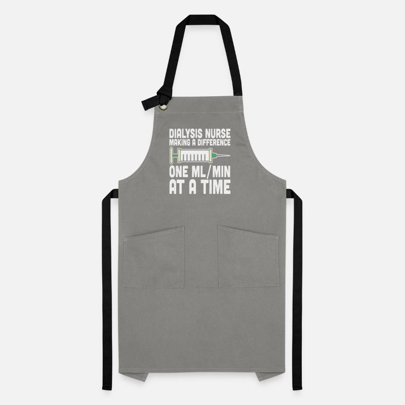 Dialysis Nurse Making A Difference One Ml/min At Artisan Apron