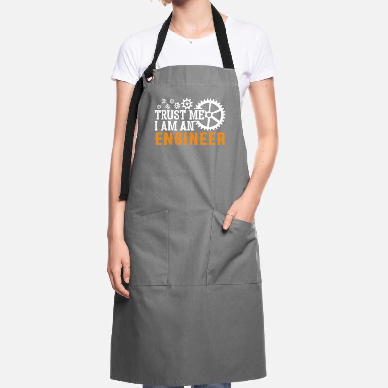 Engineer Brain Mechanical Engineering Electrical Engineering Math Artisan Apron
