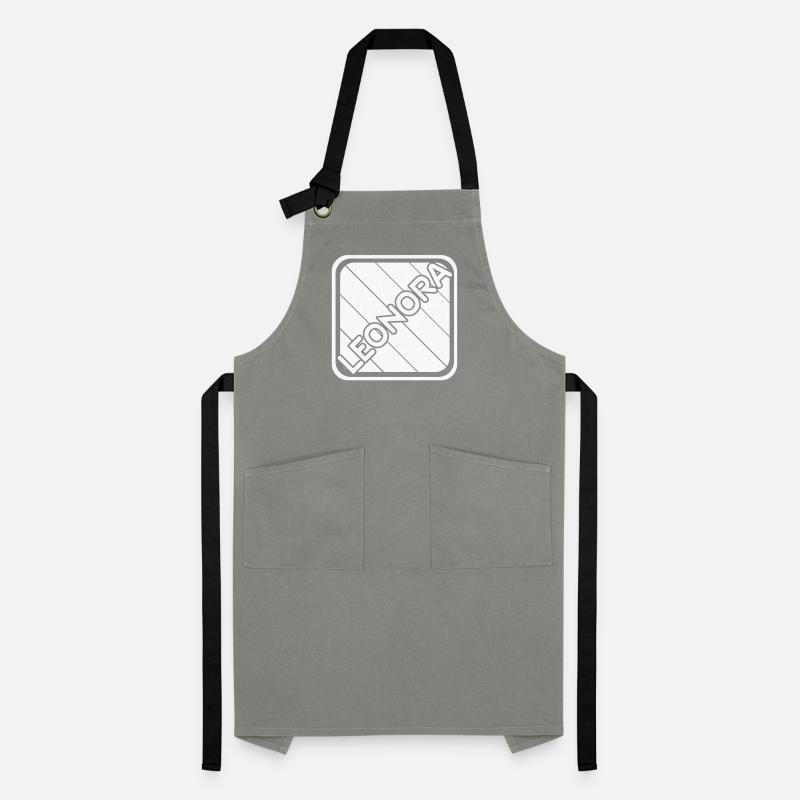 First name Leonora Artisan Apron