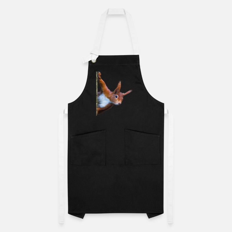 Eichhörnchen Kontrastschürze