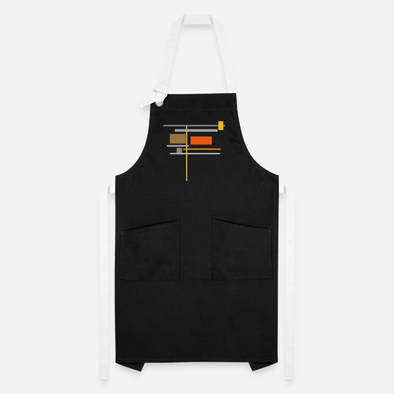 Lines & colors pattern - geometry architecture Artisan Apron