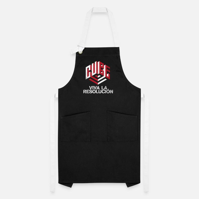 Cube lived the resolution. Cubing-Cube-Cuber-Speedcu Artisan Apron