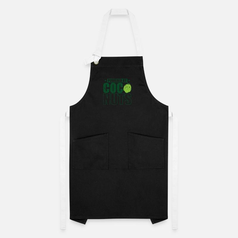 Powered by Coconuts Palm Exotic Fruit Artisan Apron