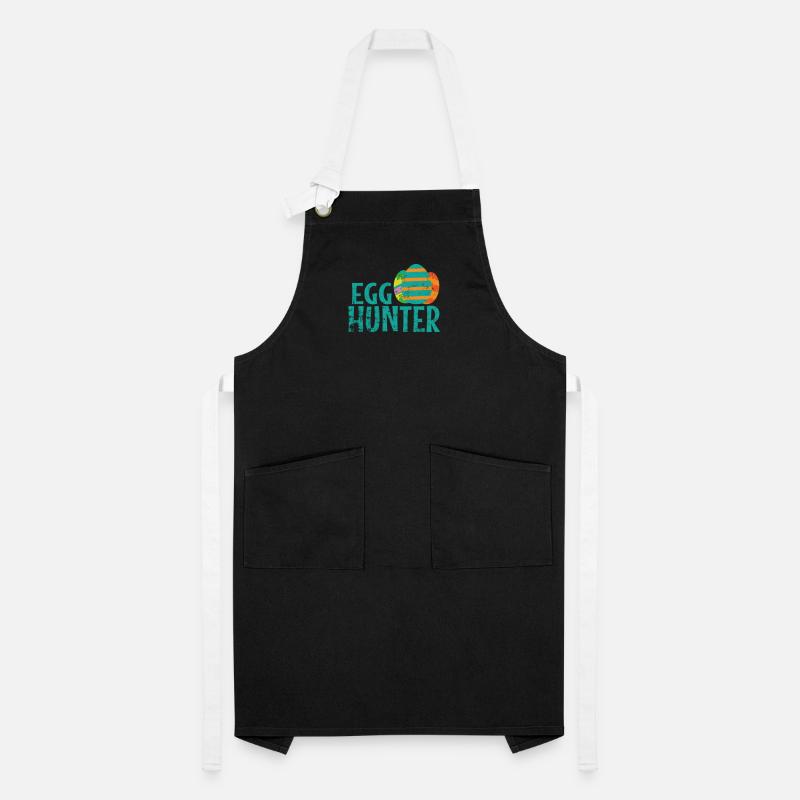 Egg Hunter Easter Colorful Easter Eggs Artisan Apron