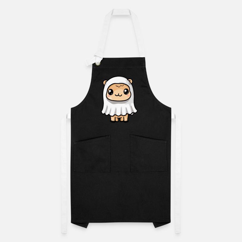 Camel Halloween Comic Ghost Artisan Apron