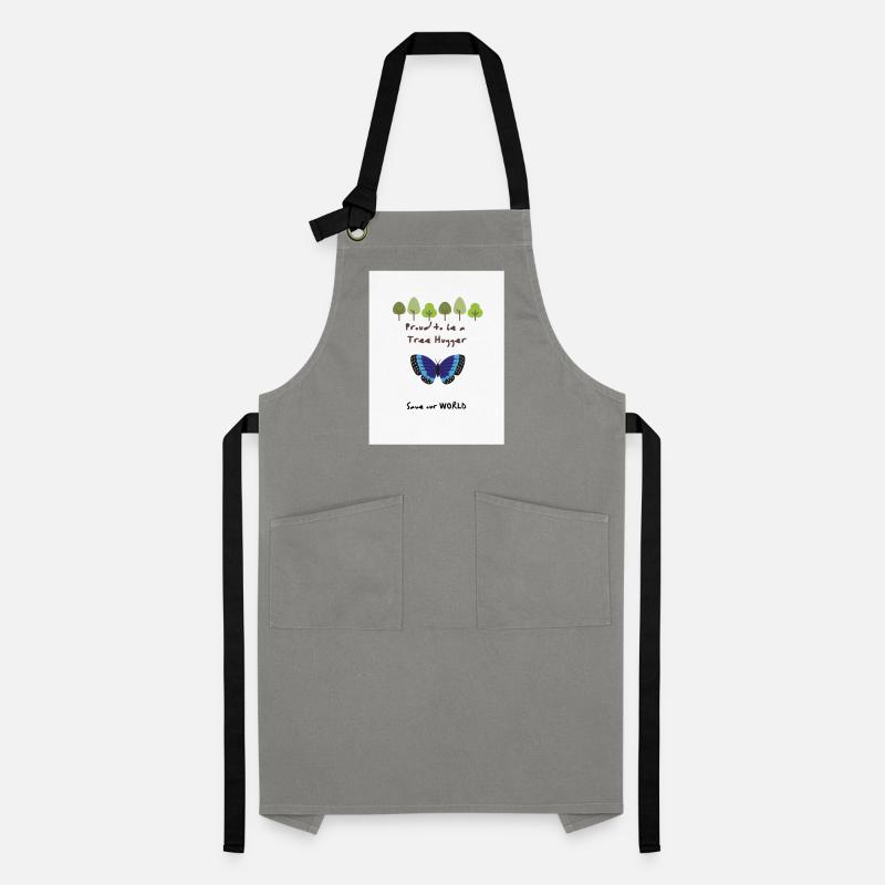 Proud to be a Tree Hugger gift present idea Artisan Apron