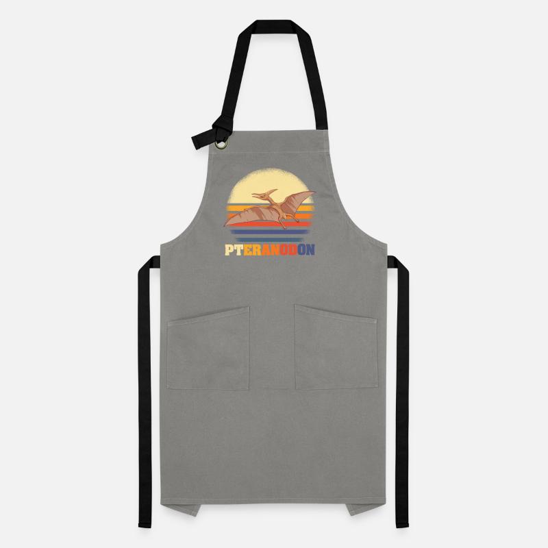 Pteranodon Retro Dinosaur Artisan Apron