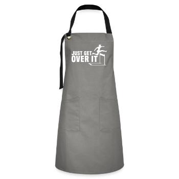 Hurdle Race Evolution - Artisan Apron - grey/black - Front - Zoe (177cm)