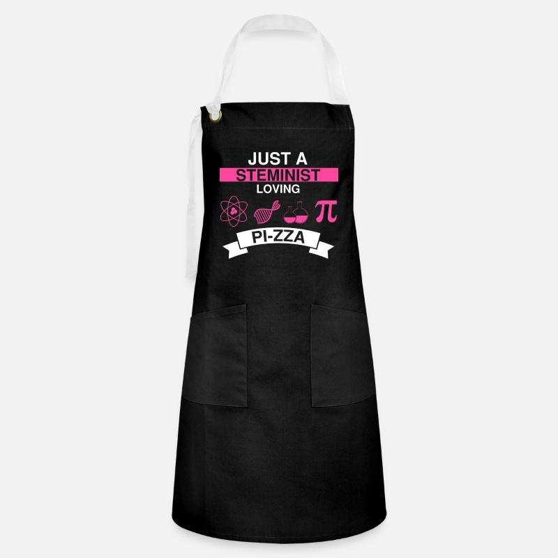 Professeur Steminist Designs for Equality Stem - Tablier contrasté - noir/blanc