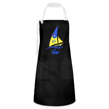 Voilier Var 83 - Tablier contrasté - noir/blanc - Devant - Zoe (177cm)
