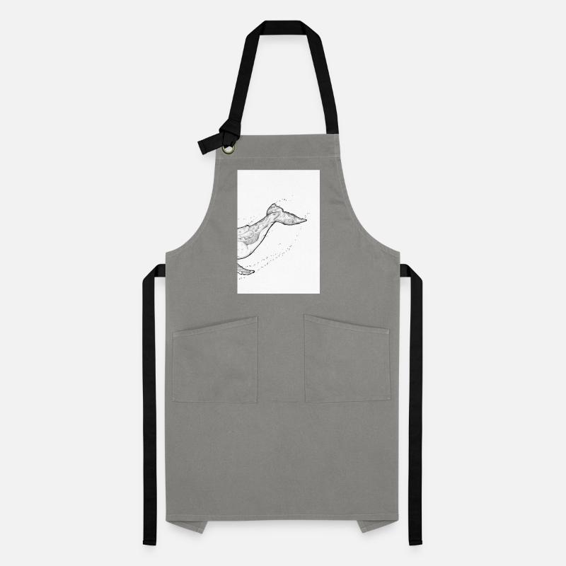 Humpback Whale B Artisan Apron
