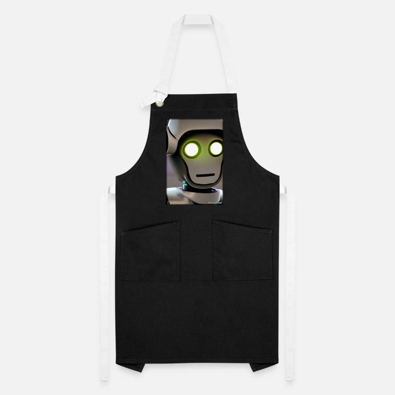 Robot Future Technology Science Android Tablier contrasté