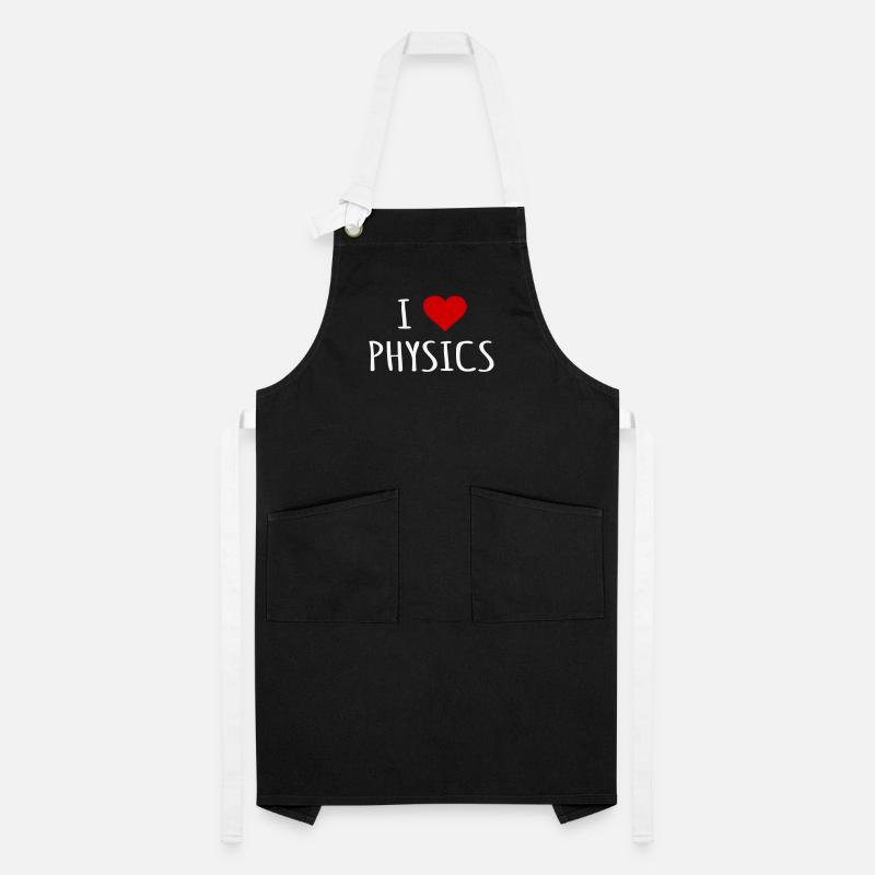 Physics Physicist Physics Teacher Gift I love Artisan Apron