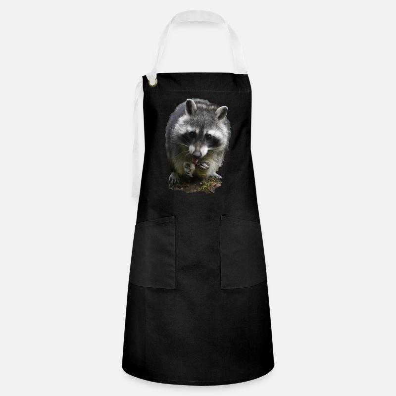 FRITZ - Artisan Apron - black/white