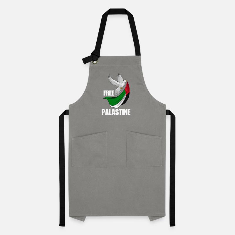 Free Palestine Design – Statement for Peace Artisan Apron